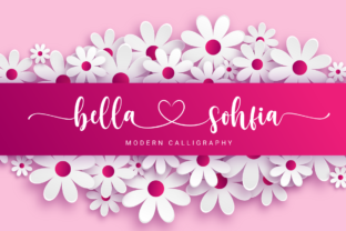 Bella Sohfia: A Handwritten Font for Modern Web Design