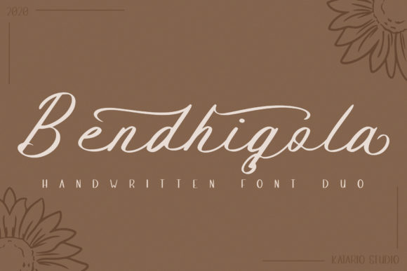 Bendhigola: A Handwritten Font for Modern Web Design