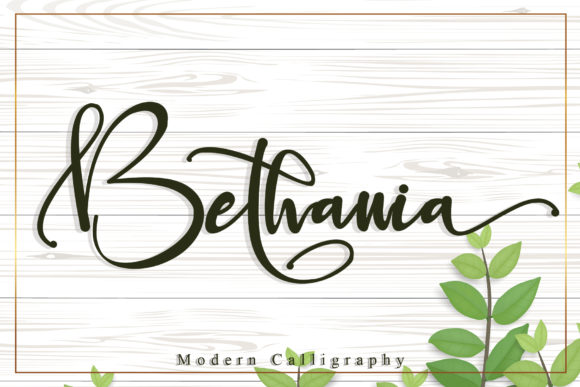 Bethania: A Handwritten Font for Editorial Calm
