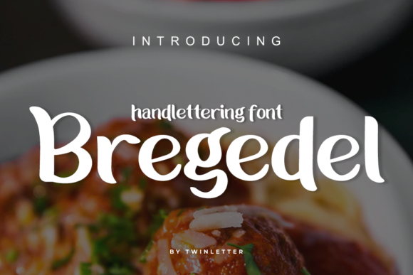 Bregedel: A Bold Handwritten Typeface for Modern Editors