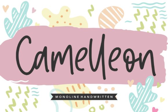 Camelleon: A Handwritten Typeface for Editorial Warmth