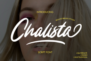 Chalista: A Magical Handwritten Font for Crafters