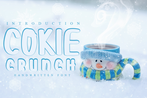 Cokie Crunch: A Friendly Handwritten Font for Crafters