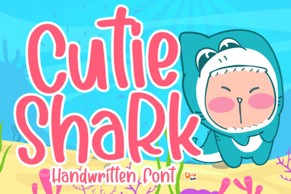 Cutie Shark: A Playful Handwritten Font for Web Design