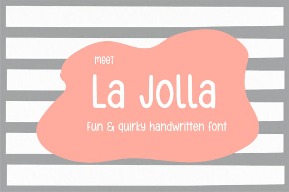 La Jolla: A Handwritten Font for Digital Design