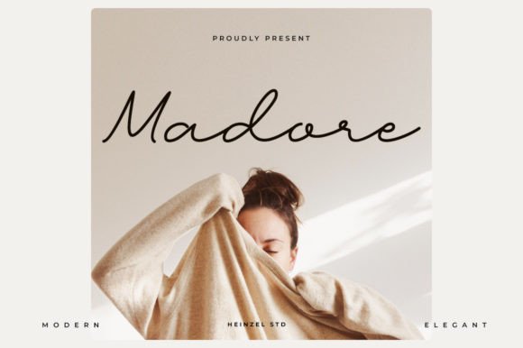 Madore Font: Elevate Web Design with Elegant Script