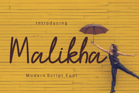 Malikha: The Timeless Handwritten Font for Crafters