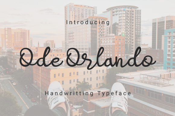 Ode Orlando Font: Elevate Your Campaign Visuals