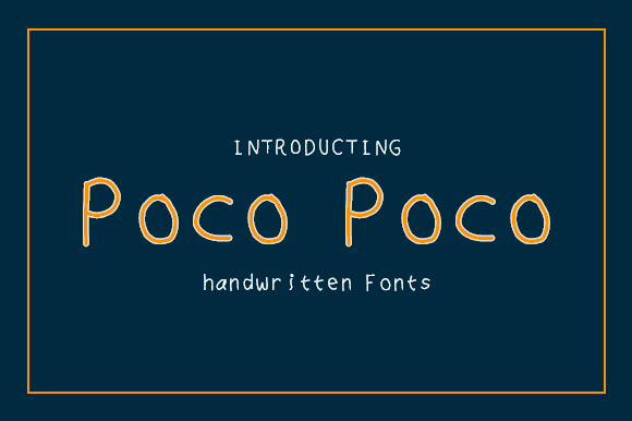 Poco Poco Font: A Playful Typeface for Crafters