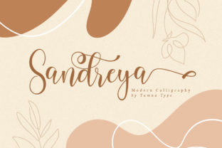Sandreya: A Modern Handwritten Font for Elegant Branding