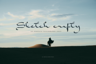 Skecth Crafty: A Handwritten Font for Digital Design