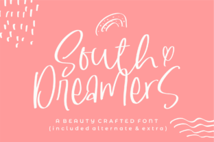 South Dreamers: A Handwritten Font for Editorial Design