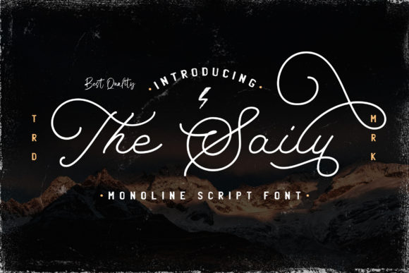 The Saily: A Script Font for Modern Campaigns