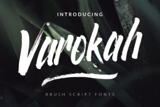 Varokah: A Handwritten Font for Authentic Branding