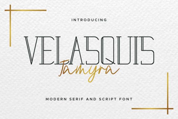 Velasquis Tamyra: A Modern Typeface for Editorial Design